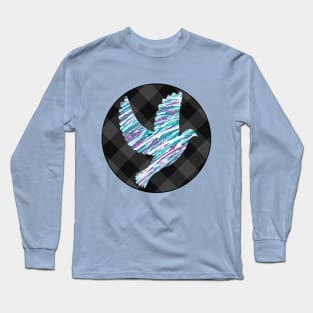 The Plaid Dove (V1.1) Long Sleeve T-Shirt